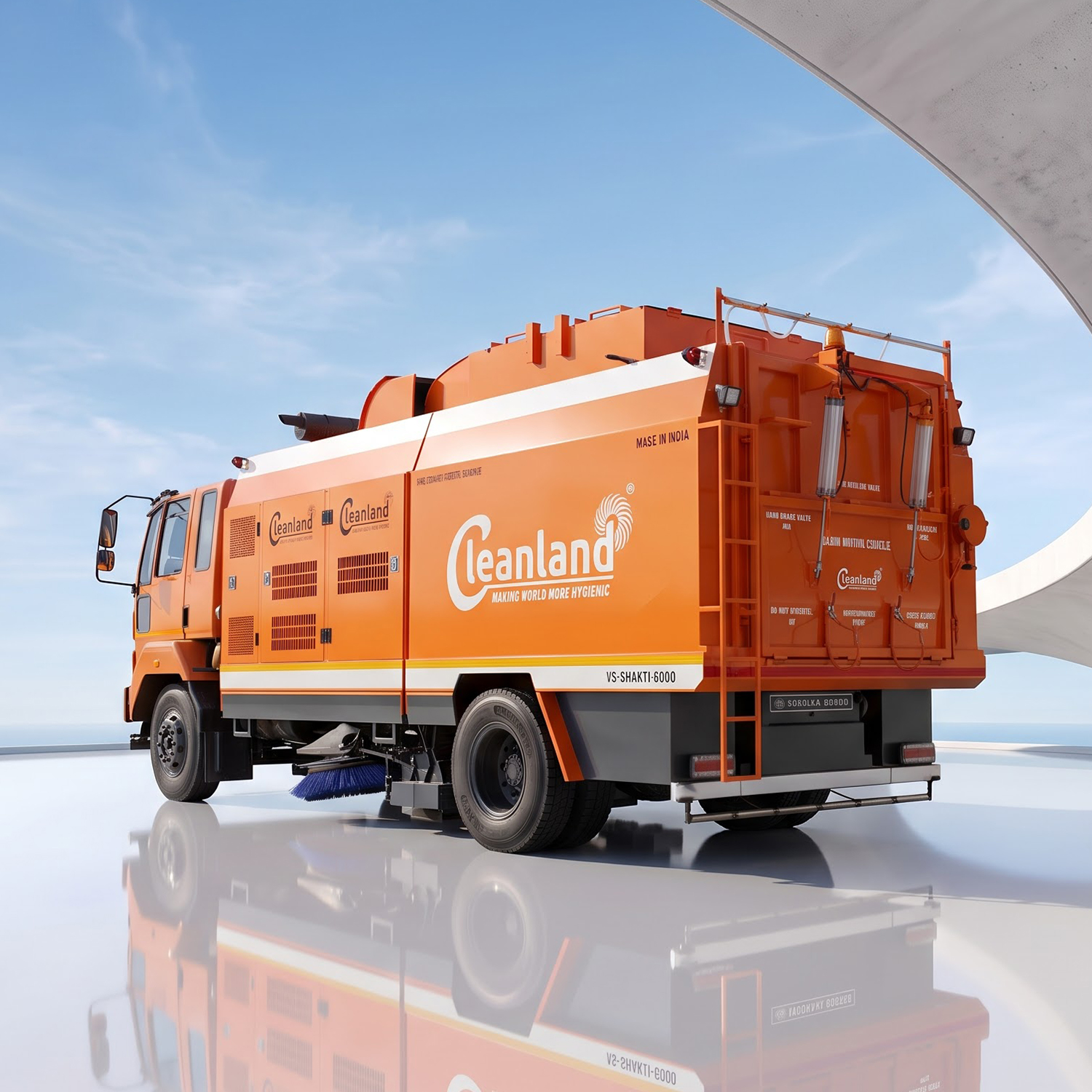 VS Shakti 6000 Truck - Ride-On Sweeper